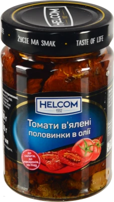 Томати сушені в олії Helcom с/б 280г