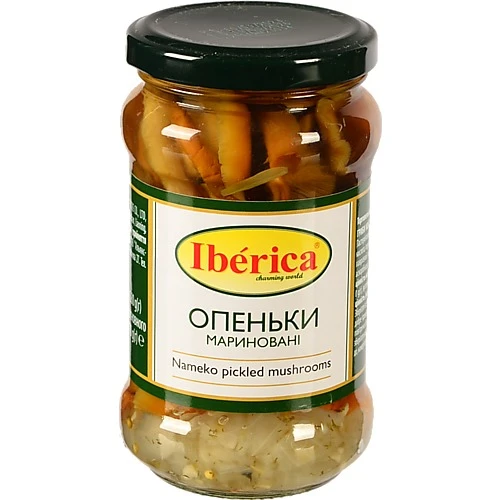 Гриби мариновані Опеньки Iberica с/б 280г
