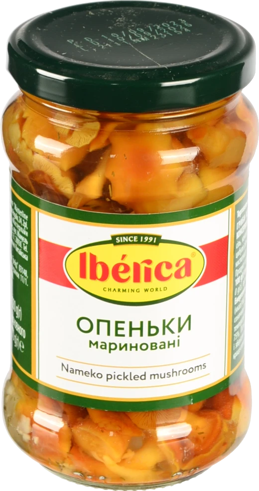 Гриби мариновані Опеньки Iberica с/б 280г