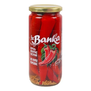 Перець The Banka 400г пепероні гострий (скло)