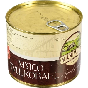 М'ясо тушковане Яловичина Kaniville з/б 525г