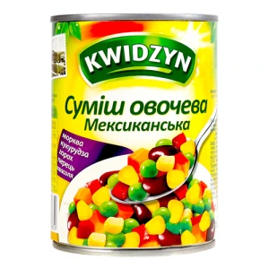 Суміш овочева Kwidzyn 400г мексиканська з.б