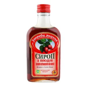 Сироп з плодів шипшини Здорова родина с/пл 0.2л