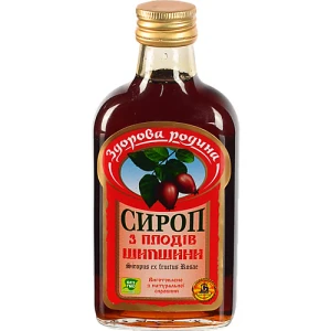 Сироп з плодів шипшини Здорова родина с/пл 0.2л
