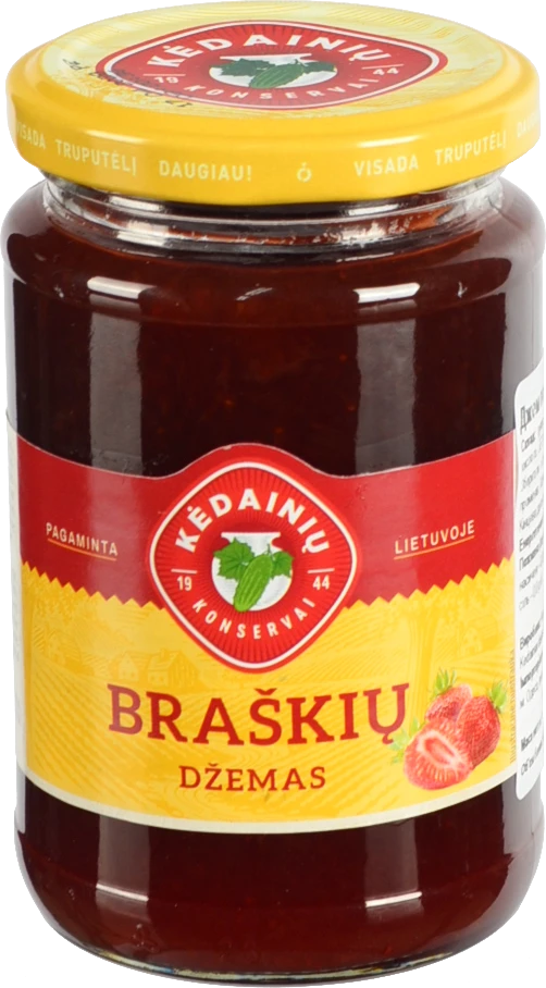 Джем Kedainiu Konservai 330г полуничний 35%