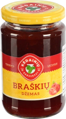 Джем Kedainiu Konservai 330г полуничний 35%