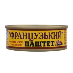 Паштет з грибами Французький Онисс 100г