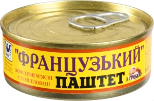 Паштет з грибами Французький Онисс 100г
