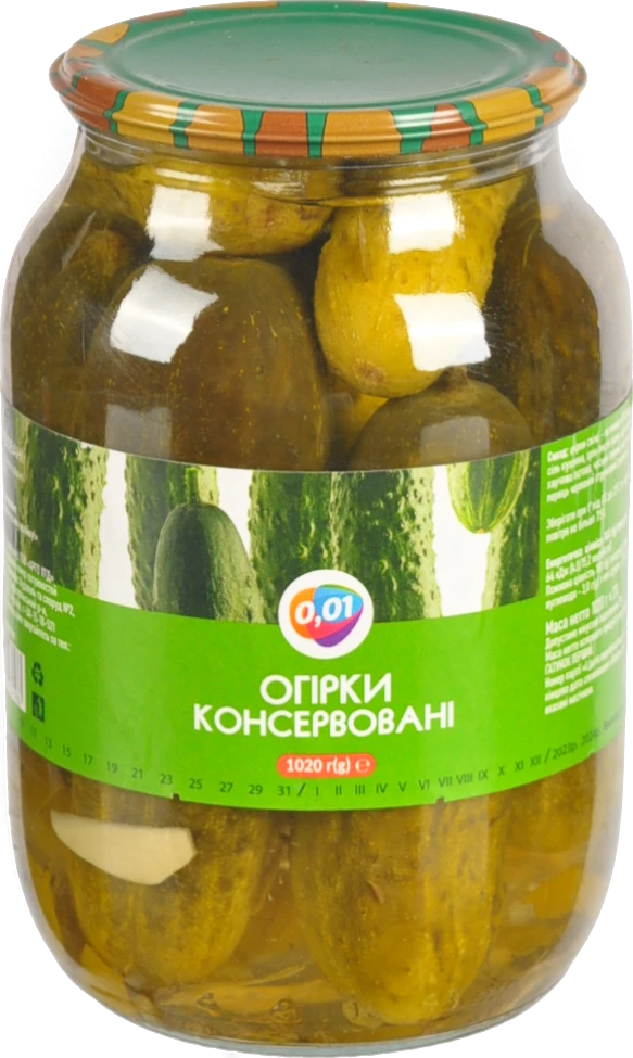 Огірки 0.01 1л