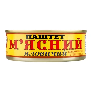 Паштет яловичий Онисс 240г