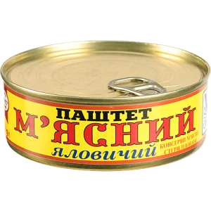 Паштет яловичий Онисс 240г