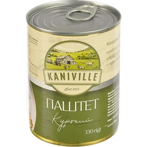 Паштет Kaniville 330г м'ясний з куркою