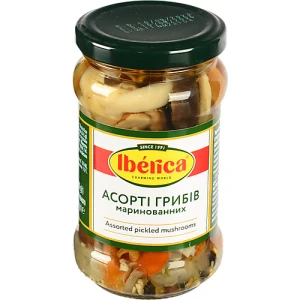 Гриби мариновані Асорті Iberica с/б 280г