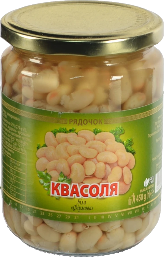 Квасоля Рядочок 450г ск.