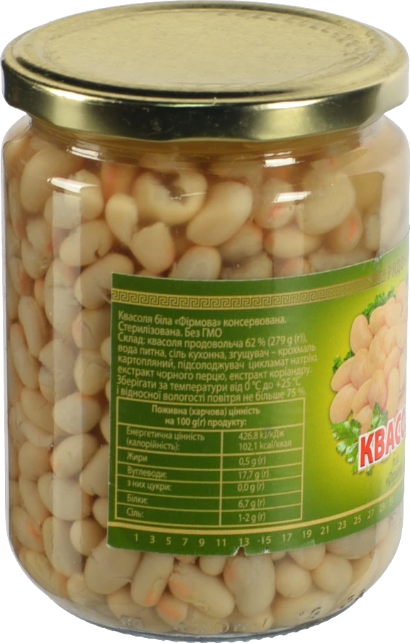 Квасоля Рядочок 450г ск.