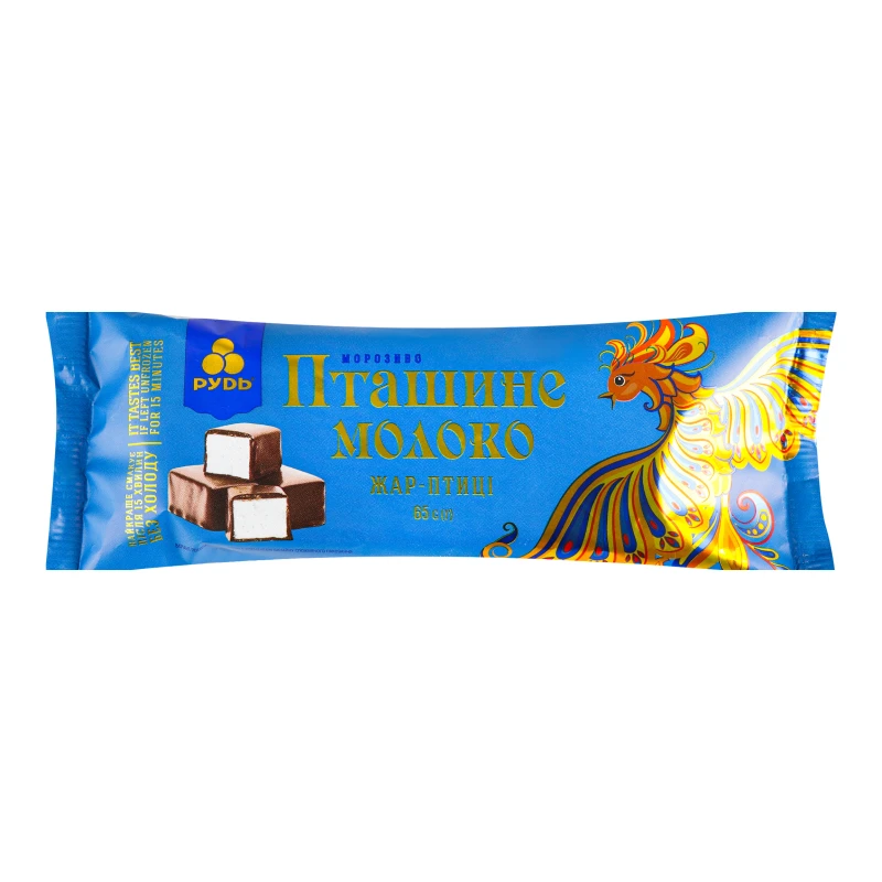 Морозиво Пташине молоко Жар-птиці Рудь м/у 65г купити в Одесі за