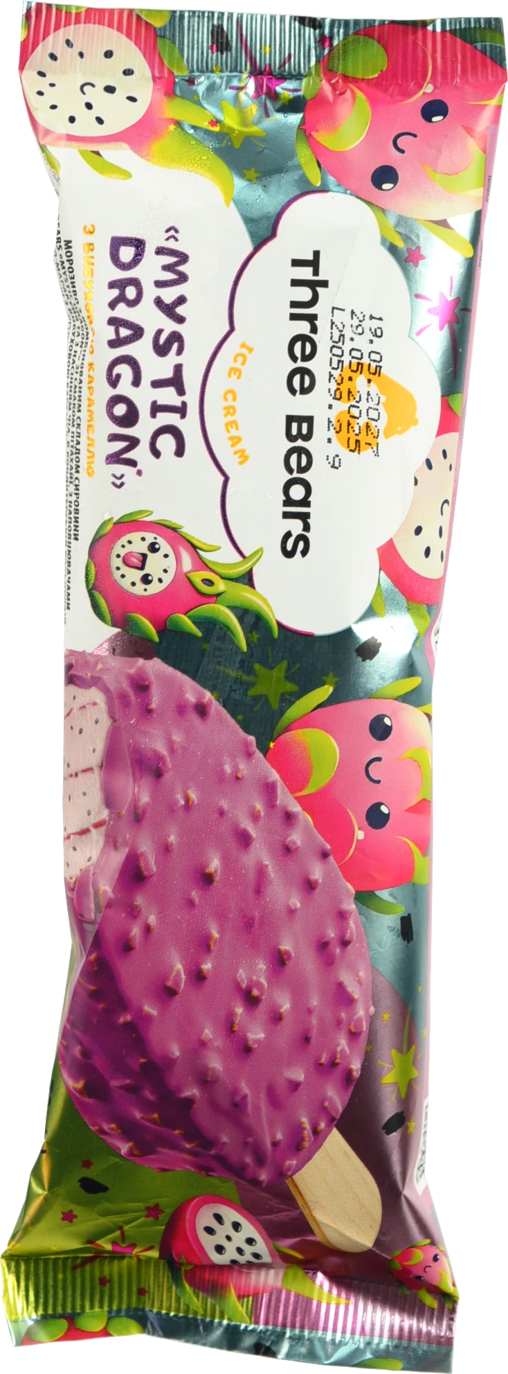 Морозиво Три Ведмеді 0.07г mystic dragon глазур паличка