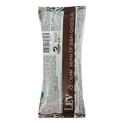 Морозиво Ласунка 80г ескімо LEV dream of dubai chocolate