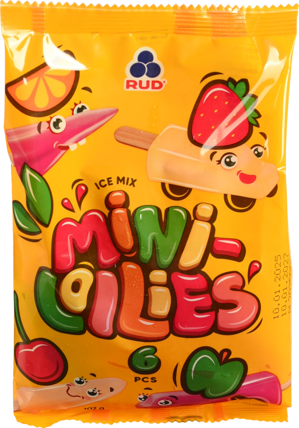 Морозиво Рудь 102г лід mini-lollies