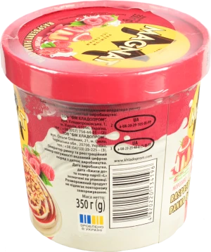 Морозиво Хладик 350г magnat raspberry panna cotta карт.ст