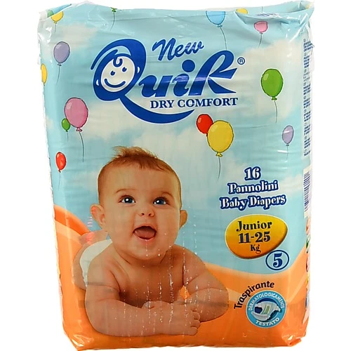 Підгузники Quik Розмір5 JUNIOR 11-25кг 16шт