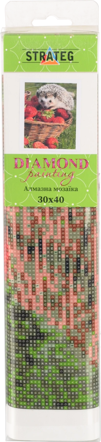 Набір для творчості 30х40см Алмазна картина №GD86095 Strateg 1шт в асорт