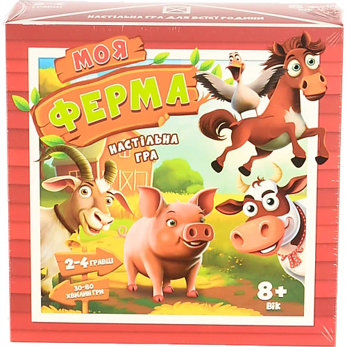Настільна гра Strateg  Моя ферма розважальна 30435