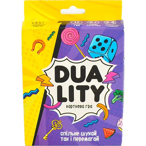 Гра настільна для дітей від 6років №30958 Duality Strateg 1шт