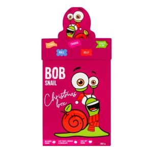 Набір продукції з іграшкою та грою Різдвяний бокс Bob Snail к/у 382г