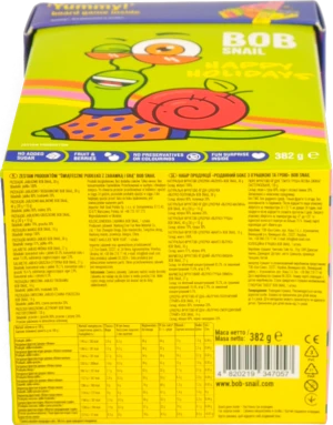 Набір продукції з іграшкою та грою Різдвяний бокс Bob Snail к/у 382г