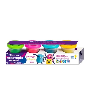 Набір Тісто-пластилін Неонові кольори TY4402
