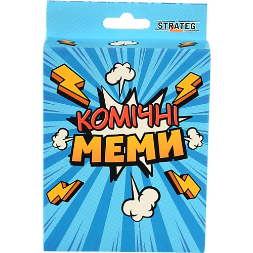 Гра настільна від 16років №30317 Комічні Меми Strateg 1шт