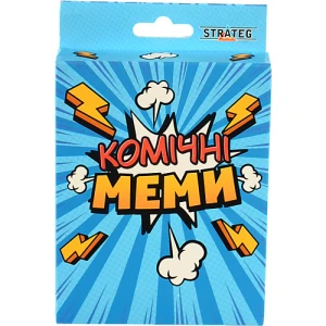 Гра настільна від 16років №30317 Комічні Меми Strateg 1шт