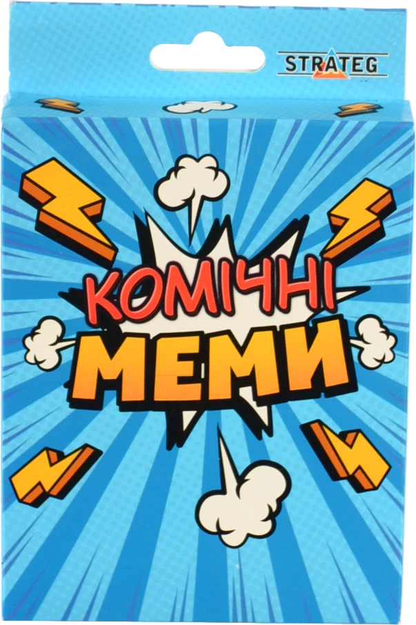 Гра настільна від 16років №30317 Комічні Меми Strateg 1шт