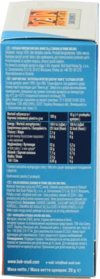 Набір Равлик Боб Bob Snail Fun натуральні фруктові цукерки манго та іграшка