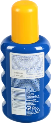 Спрей Nivea 200мл spf30 дит сонц захист та догляд