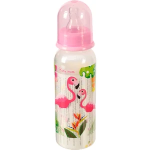 Пляшечка для годування з силіконовою соскою 240мл Baby Team 1шт