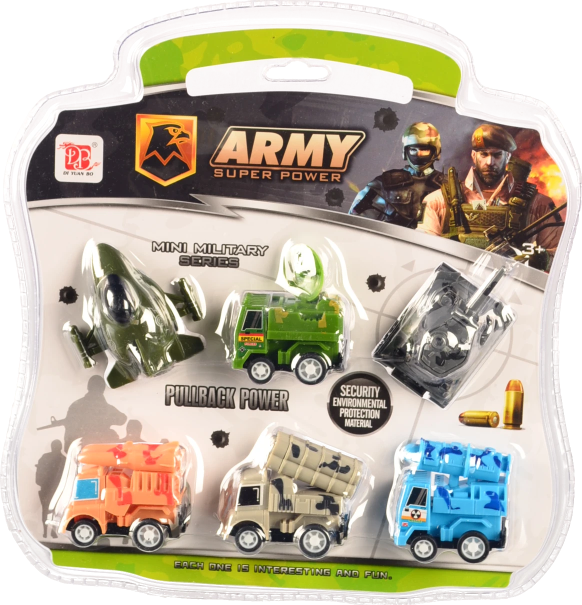 Набір іграшковий для дітей від 3років №DYB168-313 Army superpower Shantou Yisheng 1шт