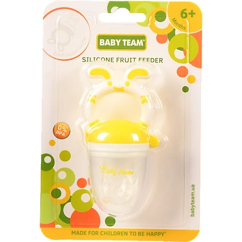 Фрут Фідер силіконовий BABY TEAM.арт 6203