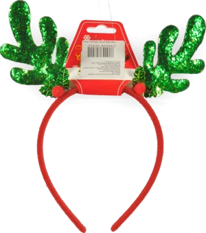 Карнавальний Обідок з блискітками Роги в асортименті