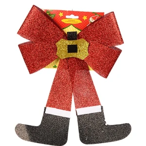 Бант великий червоний 1 шт