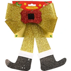 Бант великий золотий 1 шт