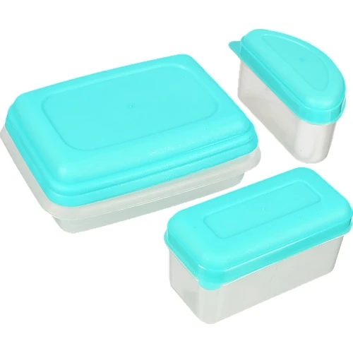 Набір контейнерів для їжі 15*15*6 6 предметів