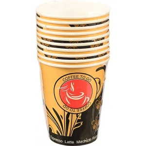 Склянка Multico 250мл 10шт паперовий малюнок