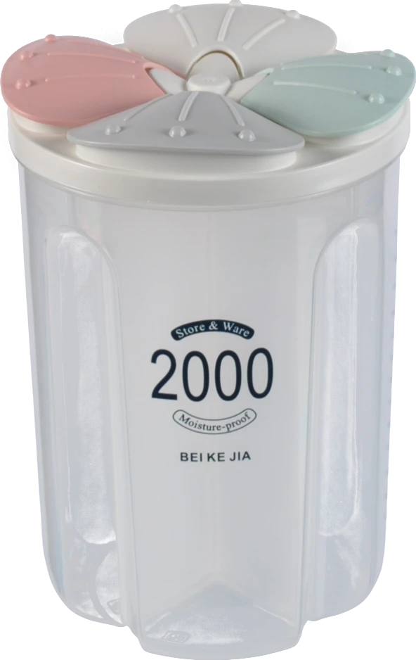 Ємність для зберігання сипучих продуктів 14*14*20.5 см