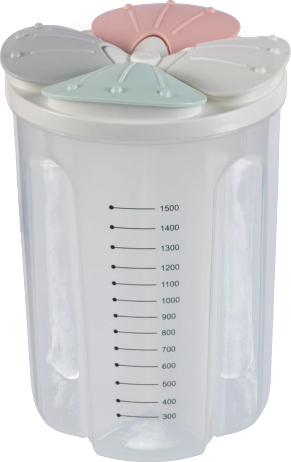 Ємність для зберігання сипучих продуктів 14*14*20.5 см