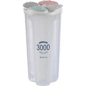 Ємність для зберігання сипучих продуктів 14*14*30 см