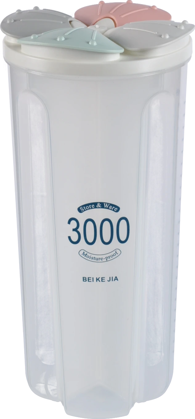 Ємність для зберігання сипучих продуктів 14*14*30 см