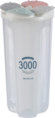 Ємність для зберігання сипучих продуктів 14*14*30 см