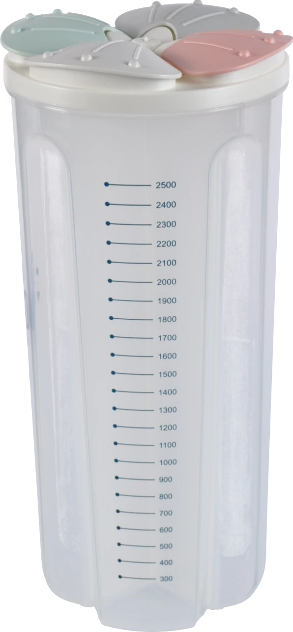 Ємність для зберігання сипучих продуктів 14*14*30 см